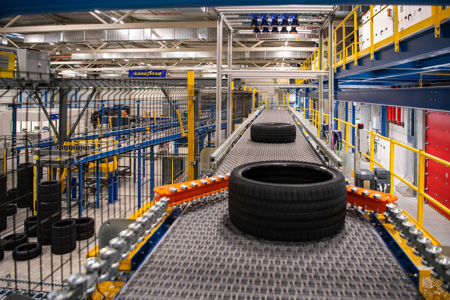 With its new manufacturing process, Goodyear promises to produce four times faster than with the standard process. (Photo: Goodyear)