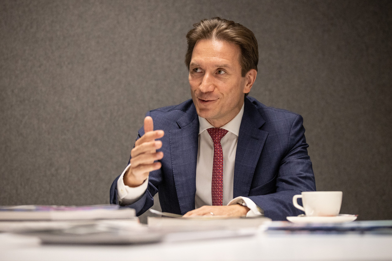 Jean-Paul Olinger, the new director of Luxembourg Inland Revenue (ACD) , has plenty of work to do. Digitalisation in particular, which will have an impact on many other matters. Photo: Guy Wolff/Maison Moderne
