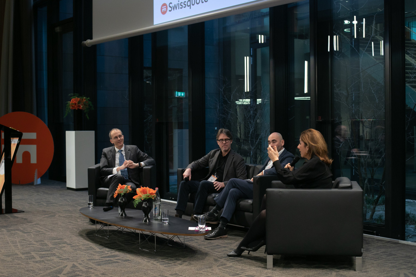 Finance experts on 19 January gathered for Swissquote’s first Investment Day conference to discuss the challenges and opportunities for 2023 and beyond.  Matic Zorman / Maison Moderne