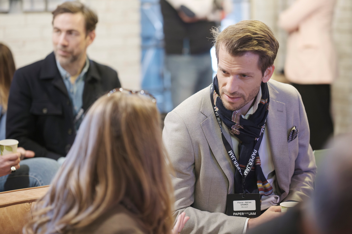 Pierre-Adrien Grange (Microsoft). Photo : Jan Hanrion/Paperjam