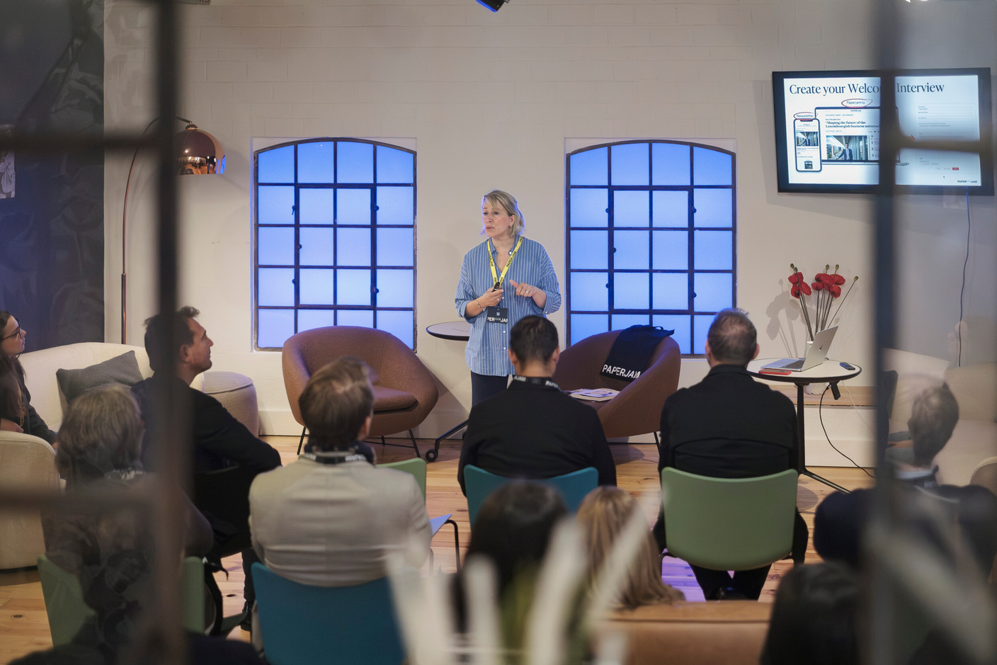 Esther Pierard (Paperjam Club). Photo : Jan Hanrion/Paperjam
