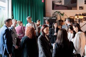 The New Members' Breakfast was held on April 21, 2026, at The Office Charlotte. Photo: Julian Pierrot/Paperjam