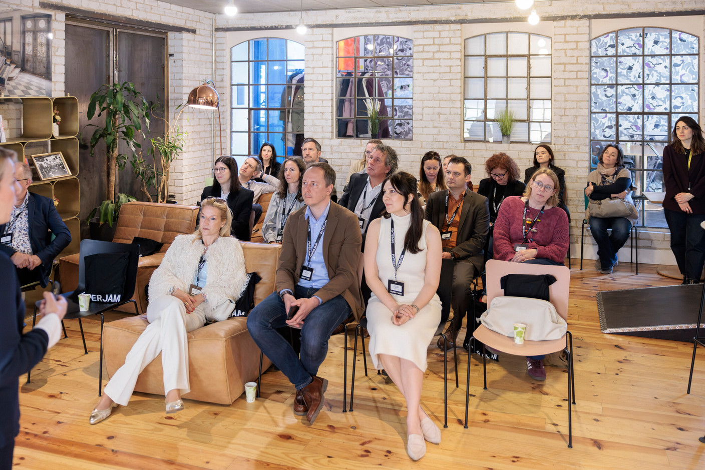 The New Members' Breakfast was held on April 21, 2026, at The Office Charlotte. Photo: Julian Pierrot/Paperjam