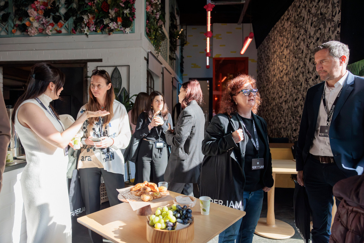 The New Members' Breakfast was held on April 21, 2026, at The Office Charlotte. Photo: Julian Pierrot/Paperjam