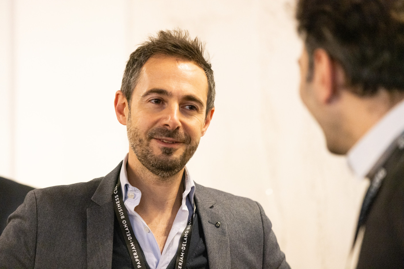 Cyrille Nahabedian (Heroics Capital Partners) at the new members’ breakfast, which took place at The Office City on 11 February 2025. Photo: Eva Krins/Maison Moderne