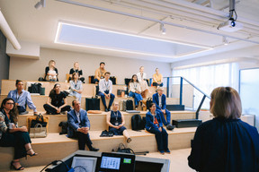The New Members’ Breakfast took place on 2 June 2026 at Gingko Solutions Facilities – The City. Photo: Julian Pierrot/Paperjam