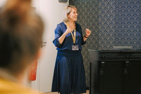 Esther Pierard (Paperjam Club). Photo: Julian Pierrot/Paperjam