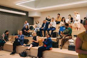 The New Members’ Breakfast took place on 2 June 2026 at Gingko Solutions Facilities – The City. Photo: Julian Pierrot/Paperjam