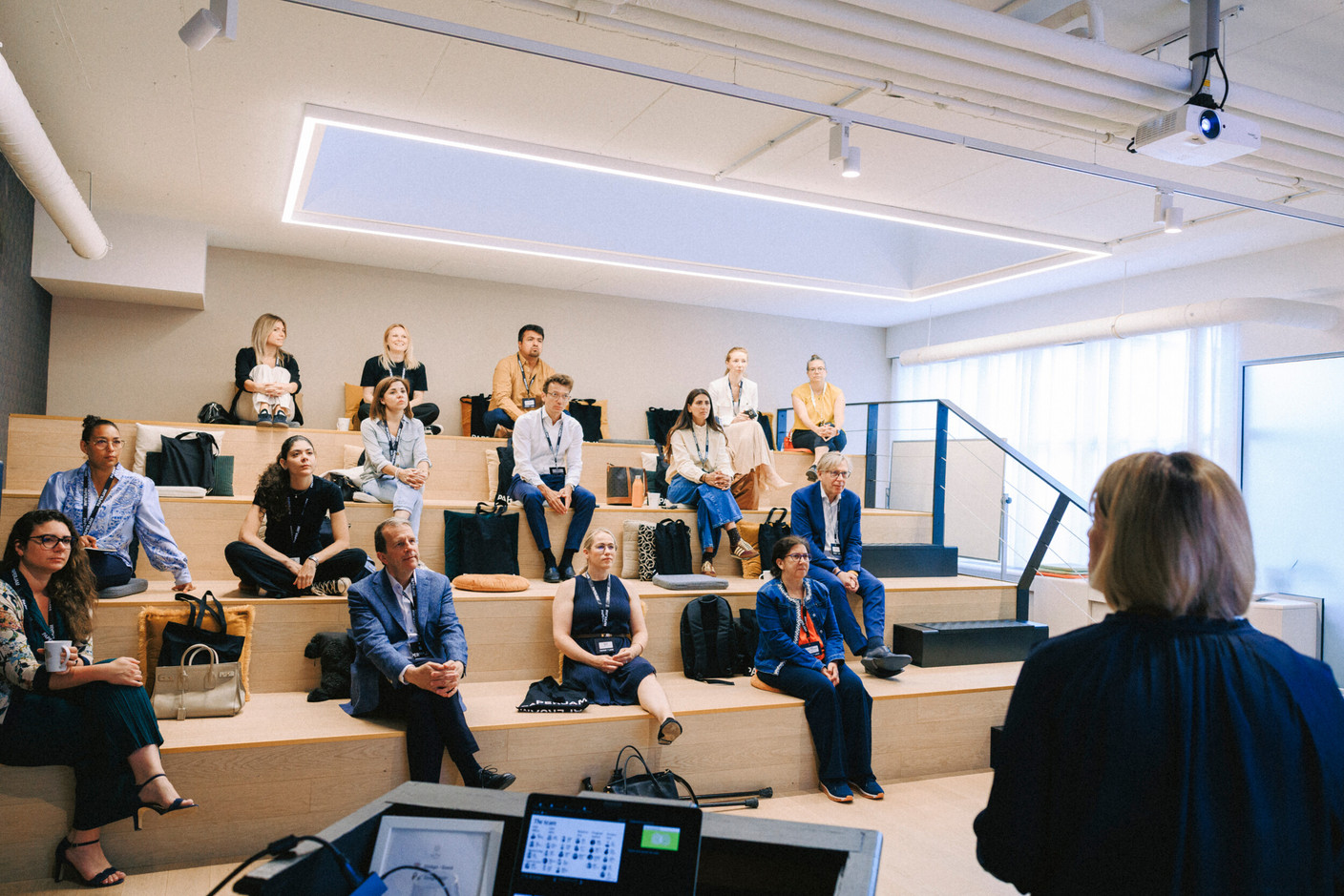 The New Members’ Breakfast took place on 2 June 2026 at Gingko Solutions Facilities – The City. Photo: Julian Pierrot/Paperjam