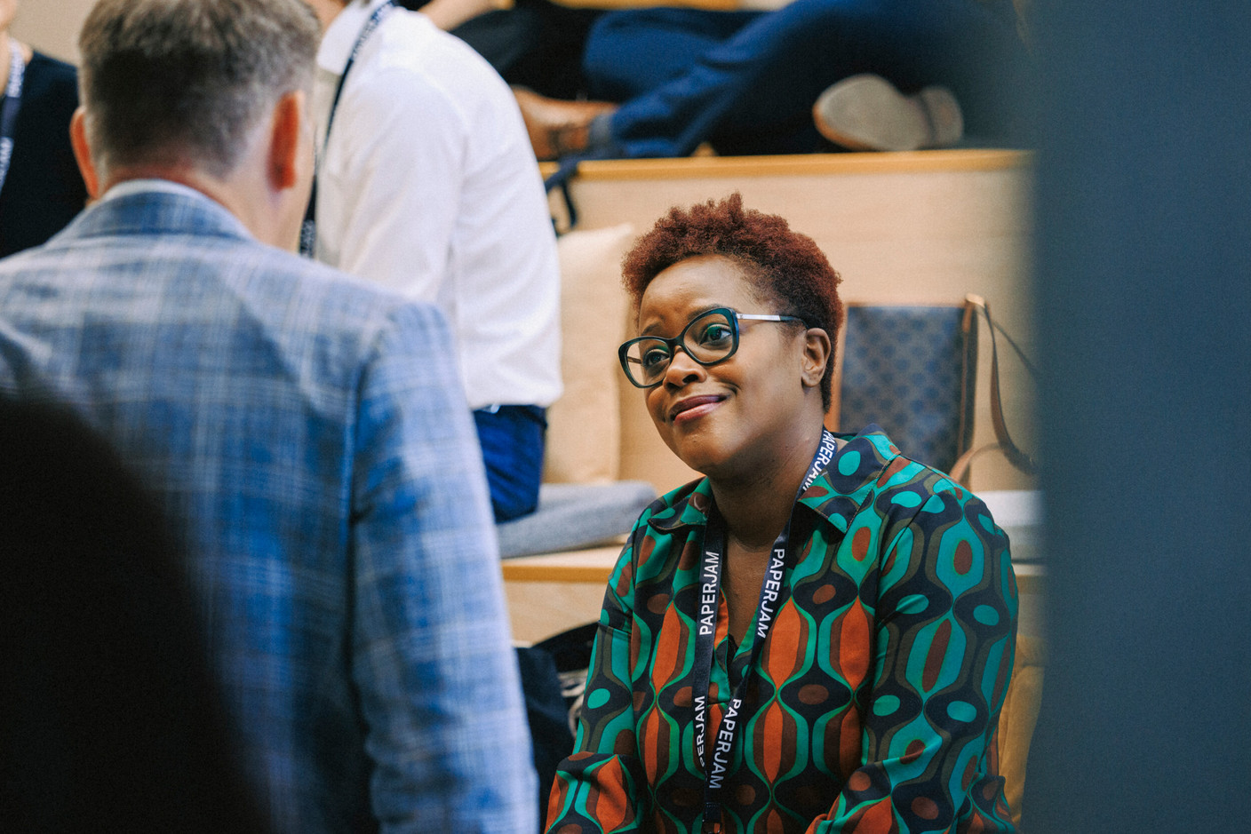 Nadine Mugema (Bafasol). Photo: Julian Pierrot/Paperjam