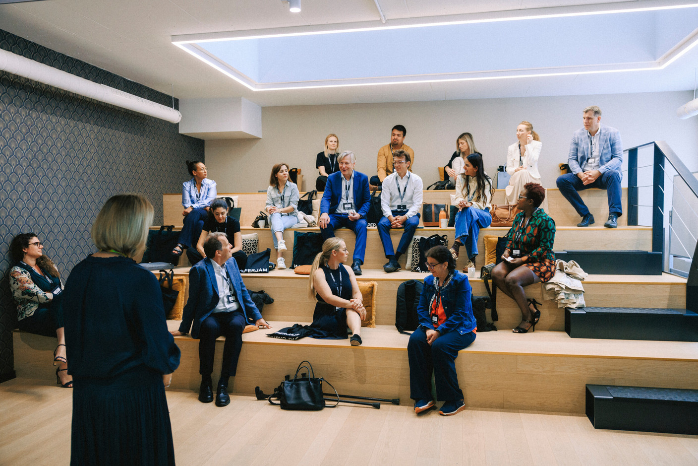 The New Members’ Breakfast took place on 2 June 2026 at Gingko Solutions Facilities – The City. Photo: Julian Pierrot/Paperjam