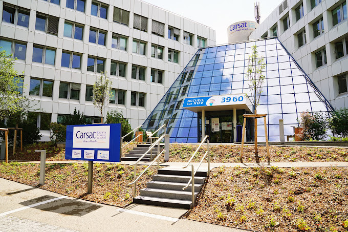 The OGBL intervened directly with Carsat (Caisse d'assurance retraite et de la santé au travail française) in Strasbourg to explain the concrete difficulties encountered by frontier workers and their consequences on pension payments.    Photo: Carsat Alsace-Moselle
