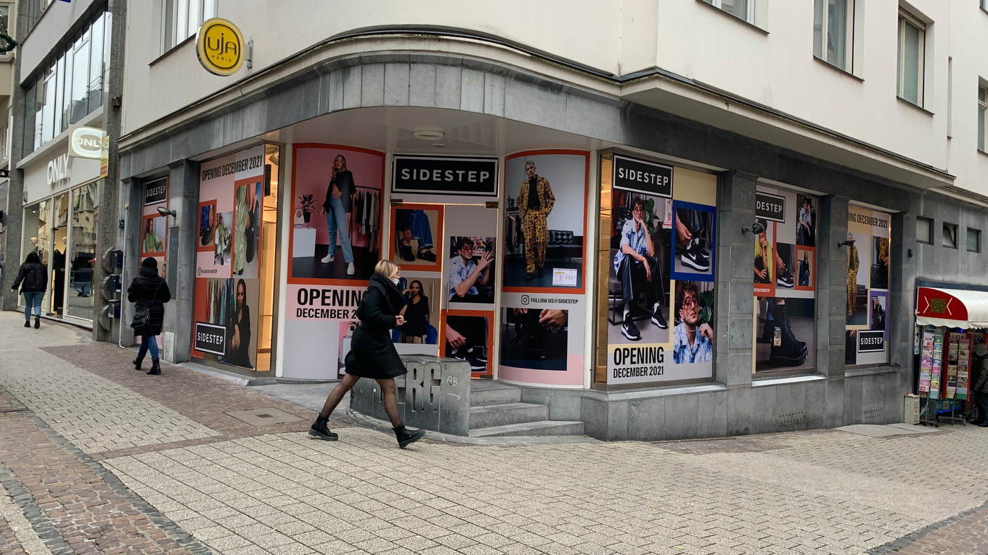 The next new store expected to open in Luxembourg City's centre by the end of the year is Sidestep. (Photo: Paperjam.lu)