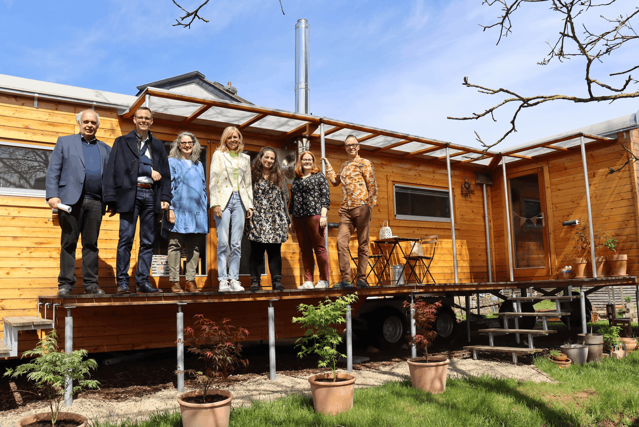 The minister of the interior, Taina Bofferding (LSAP), has published a toolkit to promote the implementation of tiny houses in municipalities. Photo: MINT