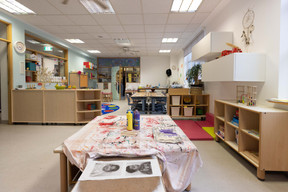The school used to be the EIB nursery.  Guy Wolff/Maison Moderne