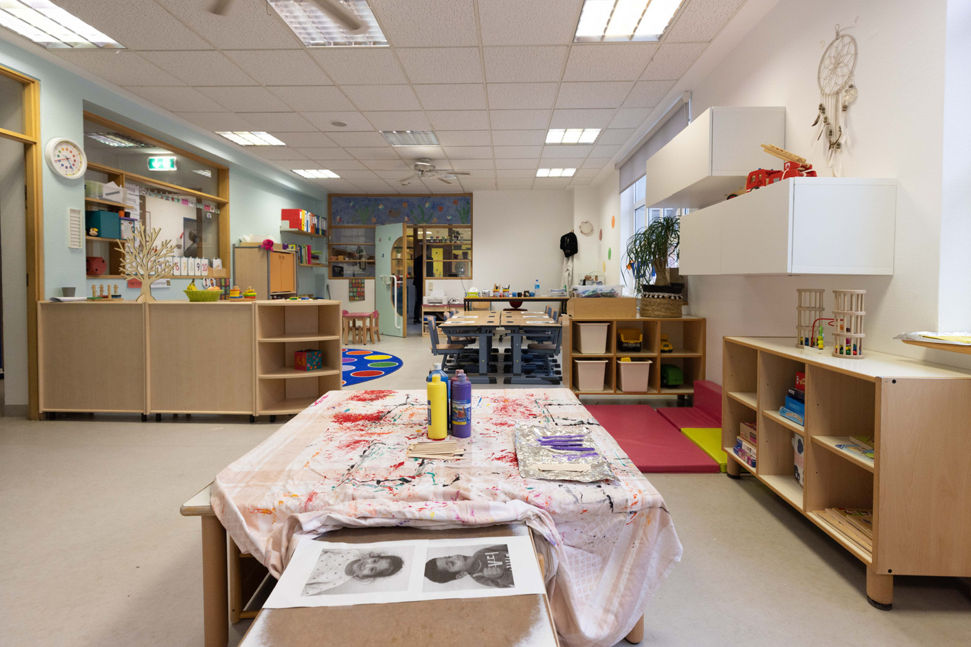 The school used to be the EIB nursery.  Guy Wolff/Maison Moderne