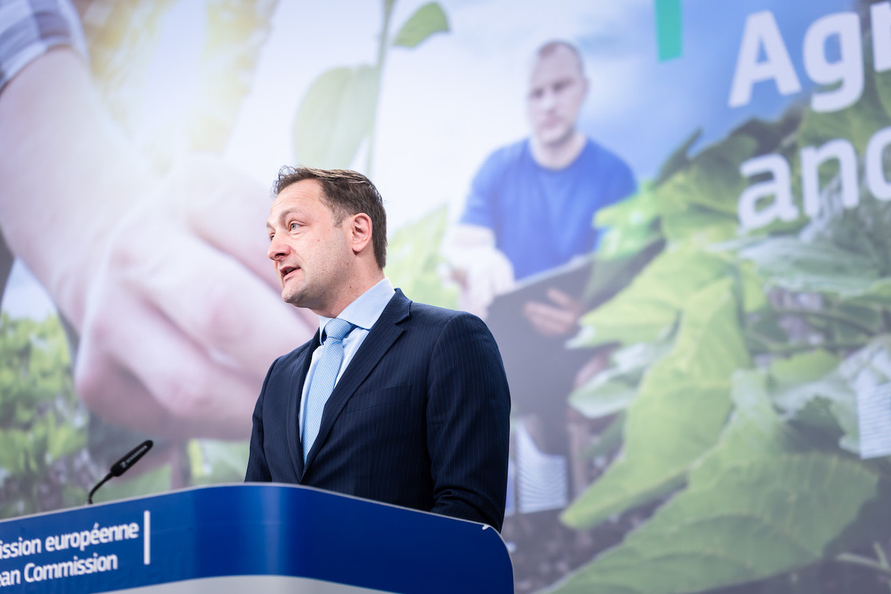 Christophe Hansen (CSV/EPP) wants to give hope and perspective back to farmers and the wider agri-food sector. Photo: European Commission/Antonin Weber/Hans Lucas