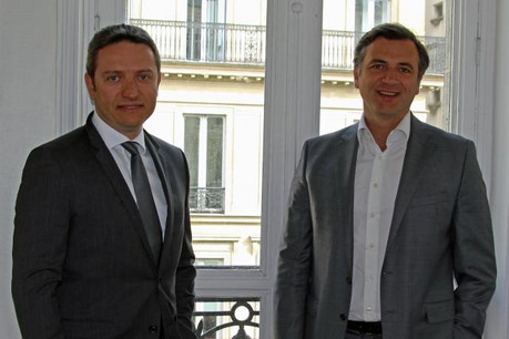 David Gray et Marc Le Vernoy célèbrent les 20 ans de Numen au Luxembourg. (Photo:Numen)