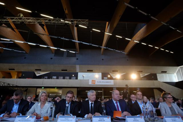 Pour le CSV, réuni en congrès national samedi à Ettelbruck, les élections communales doivent être un tremplin pour les législatives. (Photo: Sébastien Goossens)