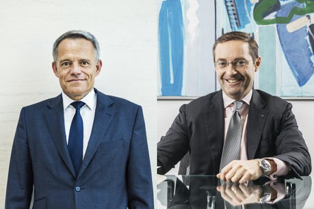 Guy Hoffmann, président de l’ABBL, et Keith O’Donnell, managing partner d’Atoz. (Photo: Maison Moderne)