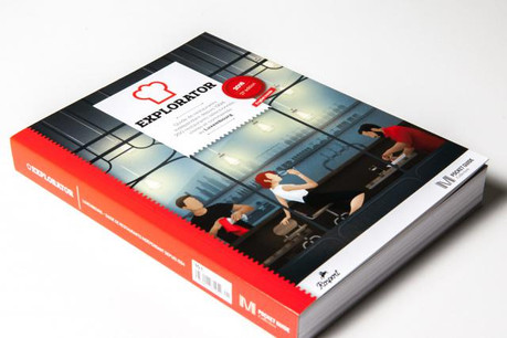 Le guide 2016 est agrémenté d'icônes permettant de repérer les restaurants selon leurs particularités culinaires. (Photos: Maison Moderne Studio)