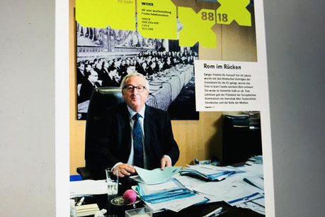Jean-Claude Juncker a rapidement accepté la demande d’interview pour ce numéro spécial. (Photo: DR)