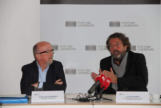 De gauche à droite: Jean-Louis Scheffen, président du comité de sélection du fonds, et Guy Daleiden, directeur du Fonds national de soutien à la production audiovisuelle. (Photo: Film Fund Luxembourg)