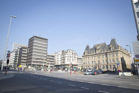 La vente du site Royal Hamilius a fait gonfler les chiffres du début d'année. (Photo: Benjamin Champenois / Archives)