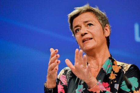 La Commissaire européenne en charge de la Concurrence, Margrethe Vestager, doit officialiser le montant de l’amende. (Photo: Commission européenne/Services audiovisuels)