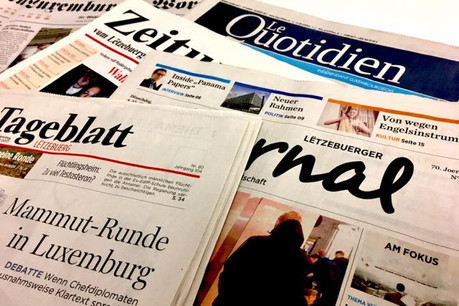 Dix quotidiens et hebdomadaires luxembourgeois reçoivent une aide directe de l’État. À compter de cette année, ce sera aussi le cas pour certains médias digitaux. (Photo: Maison Moderne)