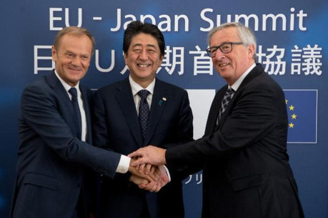 L’accord commercial entre l’UE et le Japon est synonyme d’une zone économique de 600 millions d’habitants qui représentera environ 30% du PIB mondial. (Photo: Commission européenne / archives)