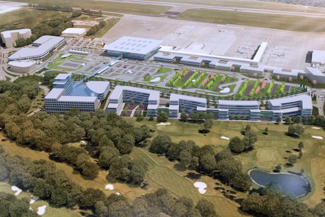 La vision de Lux-Airport – et donc du MDDI – met l’accent sur une utilisation maximale des possibilités du site du Findel, via la création de nouveaux services à destination des voyageurs et des entreprises situées autour de l’aéroport. (Image: MDDI)