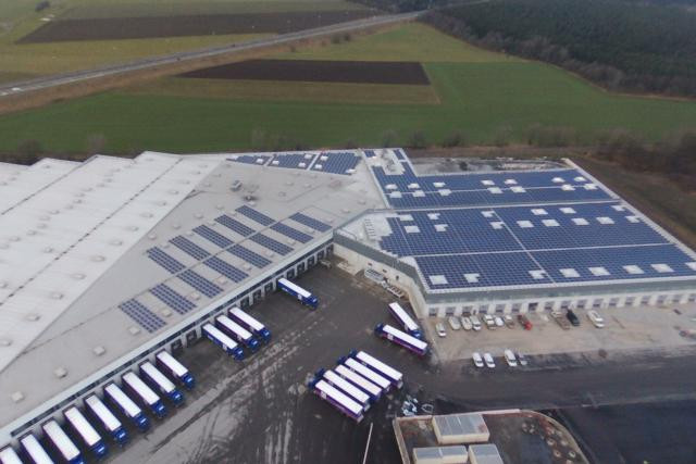 L’extension du centre logistique d’Aldi a permis de gagner plus de 11.000 mètres carrés de stockage supplémentaires. (Photo: DR)