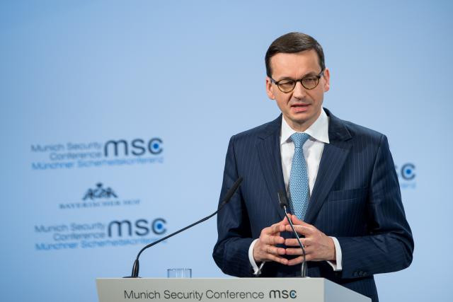 Mateusz Morawiecki, le Premier ministre polonais, a fait l’unanimité contre lui suite à ses propos pour le moins tendancieux sur l’holocauste. (Photo: MSC / Mueller)