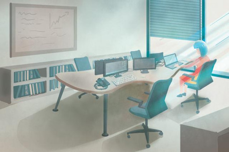 Concevoir des lieux adaptés à tous les besoins des employés, à la fois professionnels et sociaux, mais aussi d’optimiser les mètres carrés. (Illustrations: Hadi Saadaldeen/Maison Moderne)