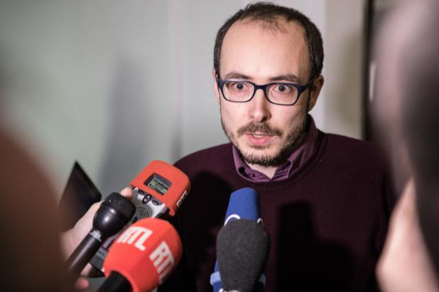 Antoine Deltour se voit reconnaître la protection de lanceur d’alerte, hormis pour la soustraction de documents de formation interne de PwC. (Photo: Edouard Olszewski)
