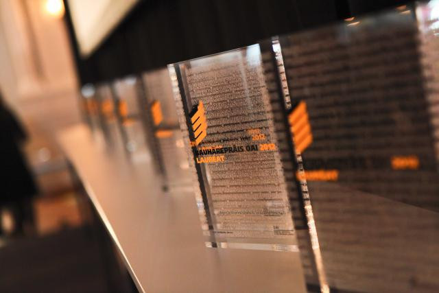 Photo de la remise des prix et trophées de l'édition de 2012. (Photo: Jessica Theis)