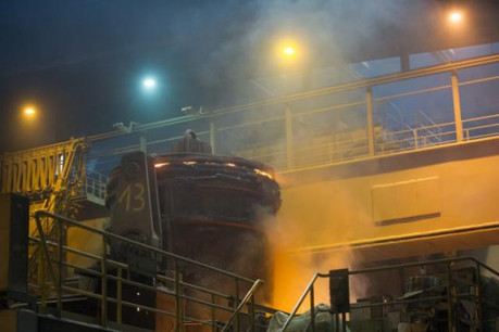 ArcelorMittal prétend avoir rénové son parc industriel avec les montants récoltés. (Charles Caratini / archives)