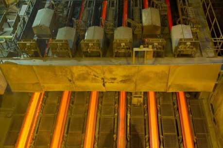 ArcelorMittal a procédé à 1,161 milliard de dollars de dépréciation d’actifs. (Photo: Charles Caratini / archives)