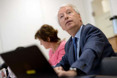 Le secteur luxembourgeois des assurances se porte bien souligne Claude Wirion pour le Commissariat aux assurances. (Photo: Christophe Olinger)