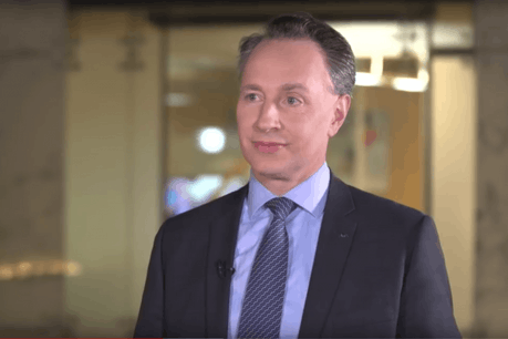 Thomas Buberl, CEO du groupe AXA. (Photo: capture d'écran / Youtube)
