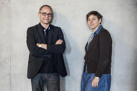 Thomas Barra et Virginie Laye travaillent pour le Belval Office qui pilote l’installation de l’Université du Luxembourg à Belval. (Photo: Mike Zenari)