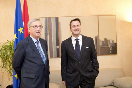 Xavier Bettel a toujours soutenu la campagne européenne de son prédécesseur à l’Hôtel de Bourgogne. Elle touche à son terme. (Photo: Christophe Olinger/archives)