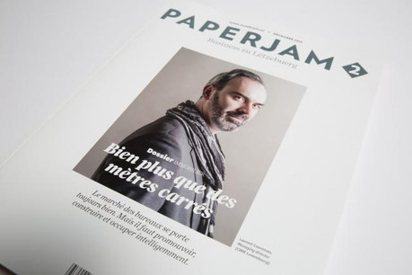 Le dernier numéro de Paperjam2 consacre son dossier à l'immobilier professionnel. (Photo: Maison Moderne Studio)