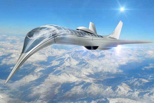 Certains ingénieurs du secteur envisagent l’avion de demain comme une aile delta dépourvue de queue. (Photo: AdobeStock / 3000ad)