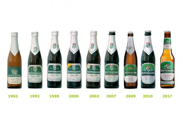 La nouvelle bouteille de Bofferding est plus une évolution qu’une révolution. (Photo: Brasserie nationale)