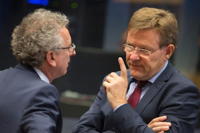 Johan Van Overtveldt, ministre belge des Finances, assure qu'il abordera «officiellement» ces rumeurs avec Pierre Gramegna. (Photo: Conseil européen)