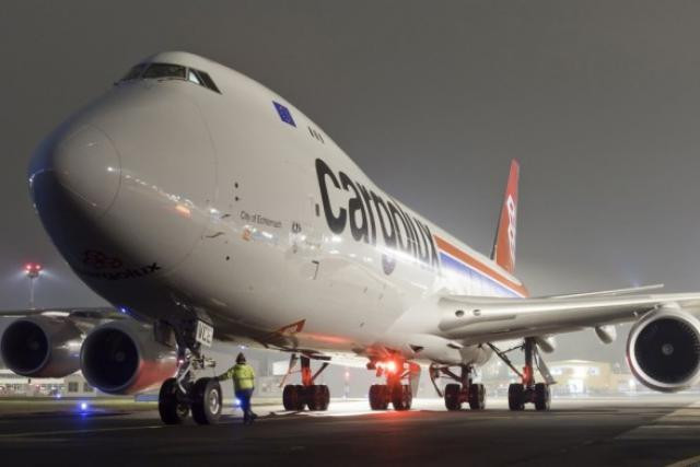 Ciel ombrageux en vue sur les avions de Cargolux…  (Photo: Cargolux / Viktor Laszlo)
