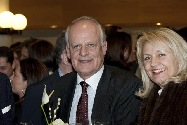 Carlo Fischbach et son épouse, en 2010.  (Photo: Eric Chenal / archives)