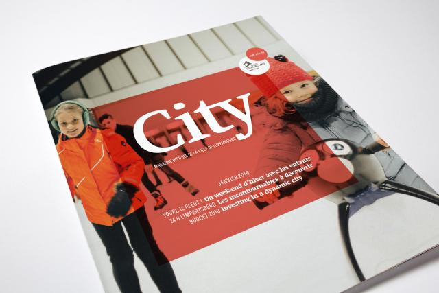 Le magazine de la Ville de Luxembourg a été repensé. Ne dites plus City Mag, mais simplement City. (Photos: Maison Moderne Studio)